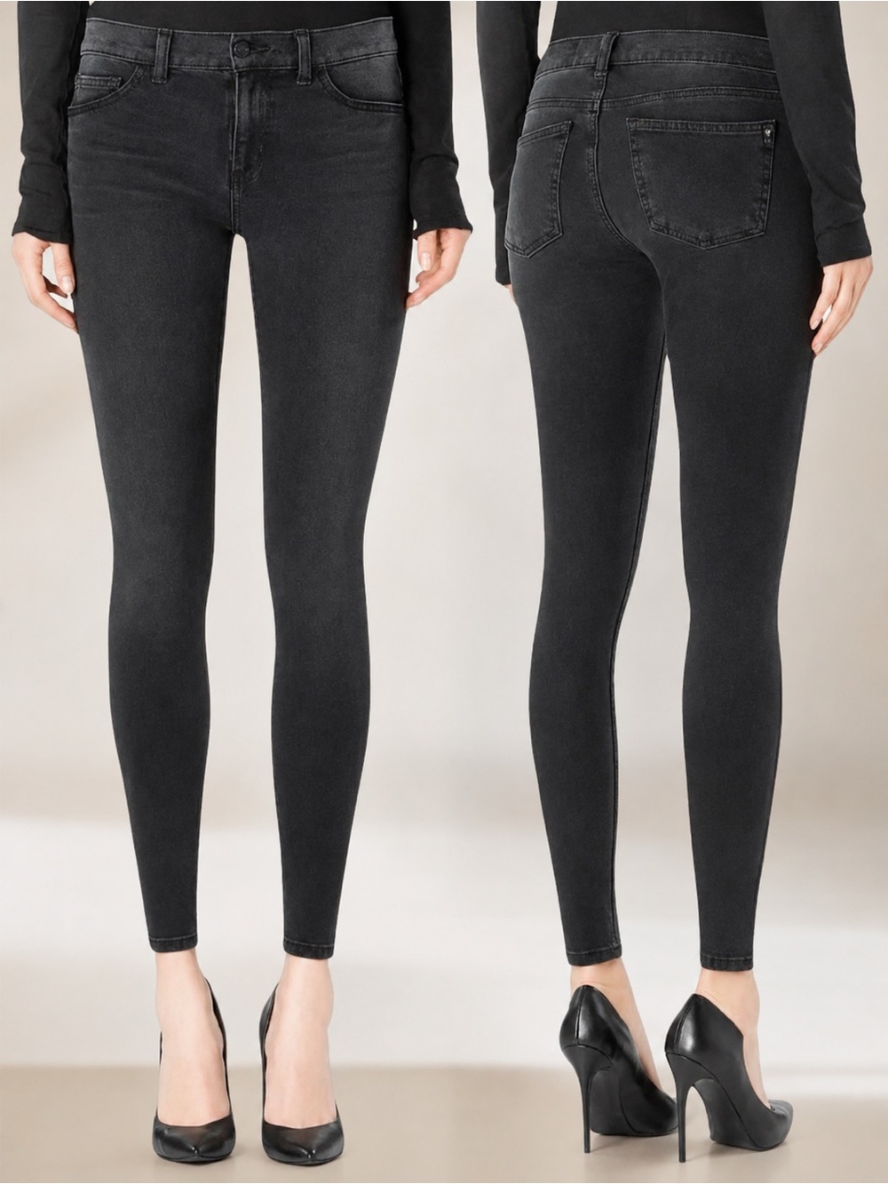 NWT SIWY Felicity Low Rise Skinny Jean • Thunderstorm • Grey Stretch Denim • 30 - Picture 16 of 16